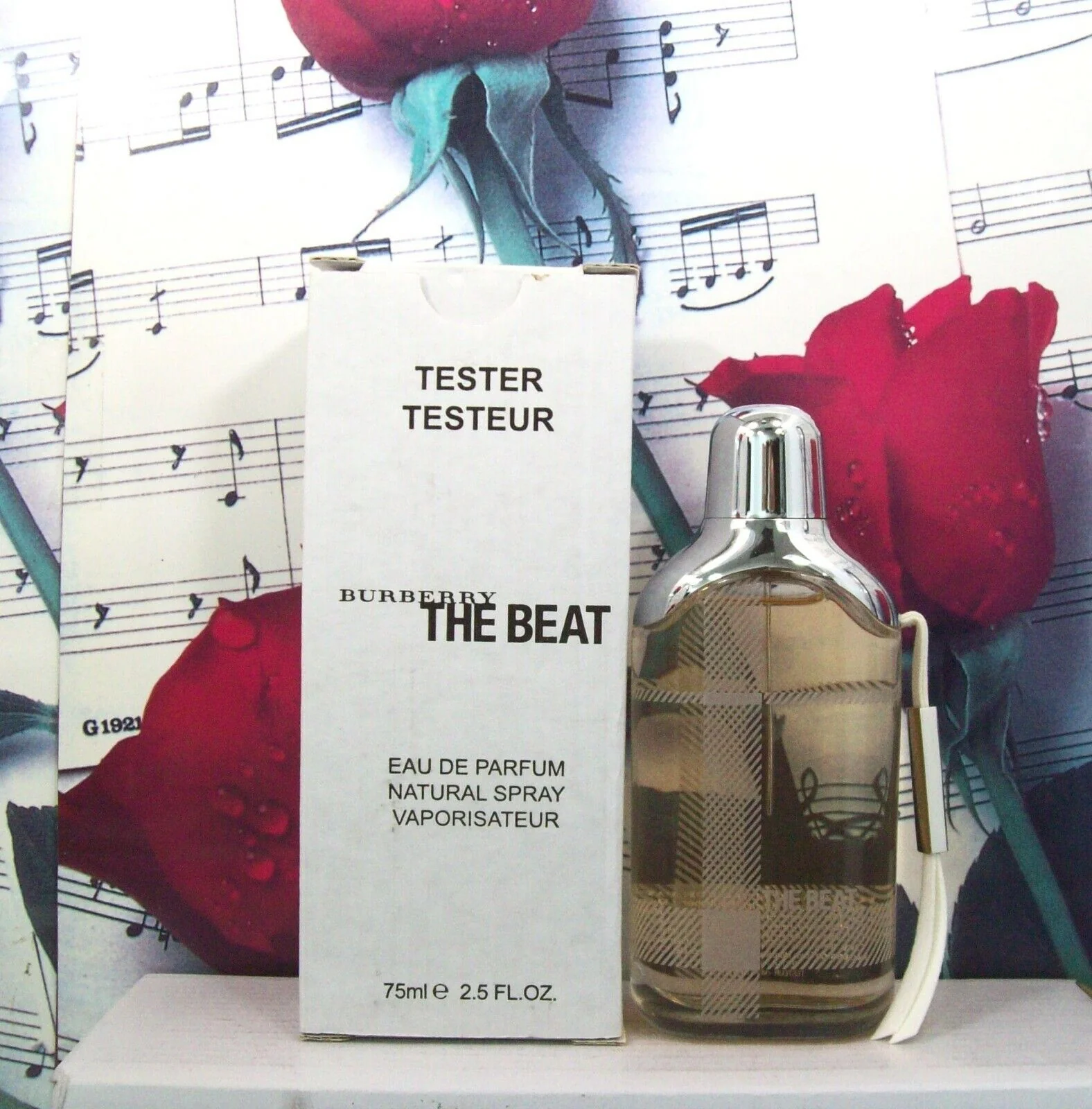 Burberry The Beat Eau de Parfum Spray Tester 75ml / 2.5 OZ. For Women