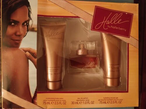 Halle Eau de Parfum Spray By Halle Berry 30ml / 1.0 OZ.t Set 3 Pcs For Women