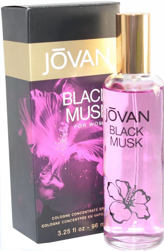 Jovan Black Musk By Coty Cologne Concentrated Spray For Women