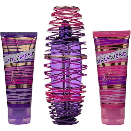 Justin Bieber's Girlfriend 100ml / 3.4 OZ. 3ps Gift Set. For Women
