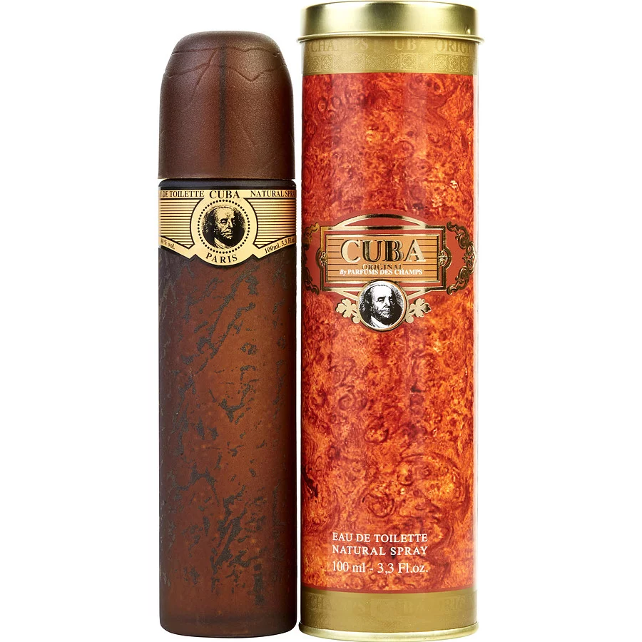 Cuba Gold By Fragluxe Eau de Toilette Spray Original 100ml / 3.4 OZ. For Man Cuba Gold By Fragluxe Eau de Toilette Spray Original 100ml / 3.4 OZ. For Man