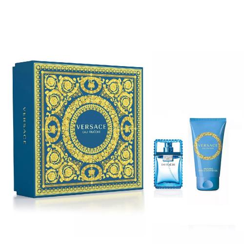 Versace Eau Fraiche Eau de Toilette 2 Piece Gift Set For Man