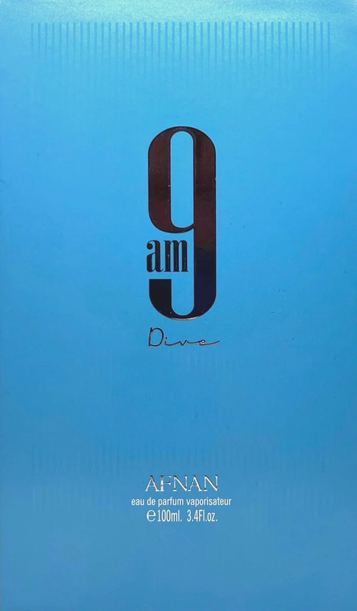 Afnan 9 AM Dive Eau de Parfum Spray For Man and Woman