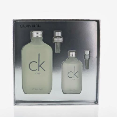 Ck One 2 Piece Gift Set By Calvin Klein Eau de Toilette Spray For Man & Women