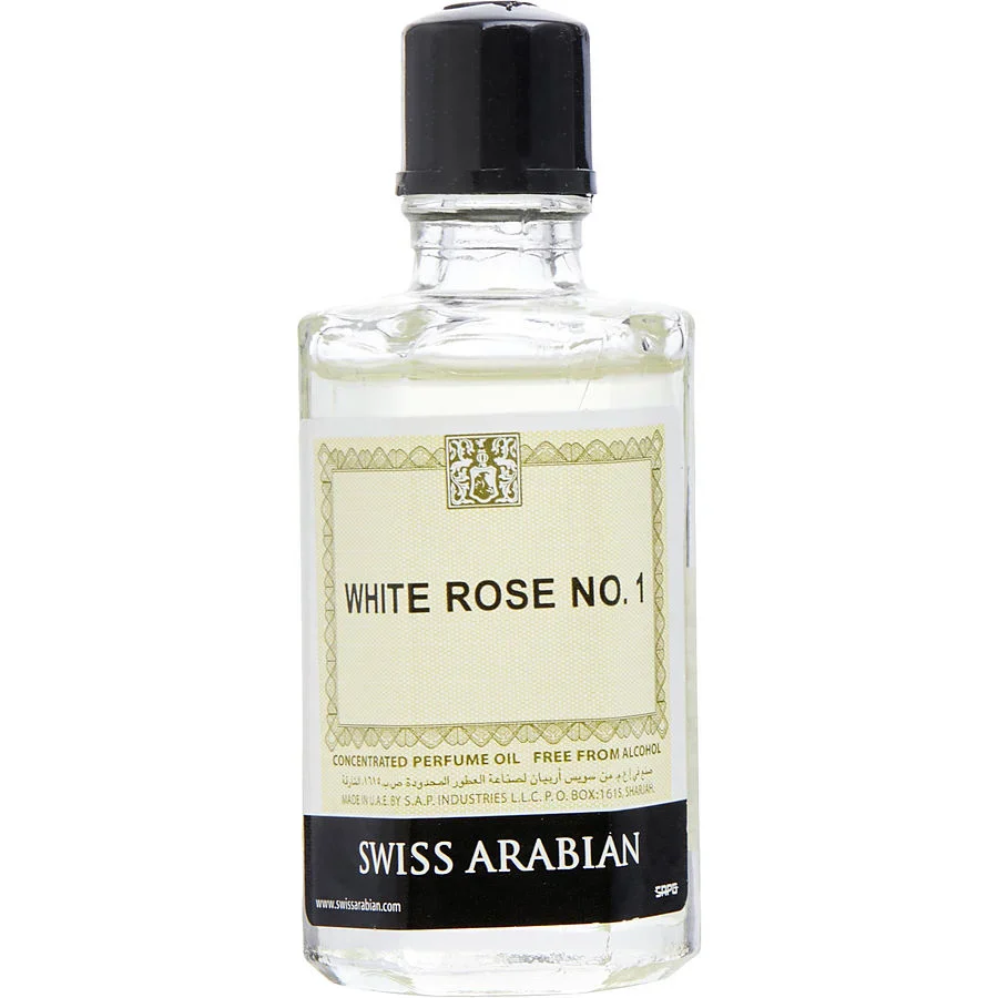 White Rose No.1 By Swiss Arabian Concentrated Perfume Oil 23ml For Man & Women
