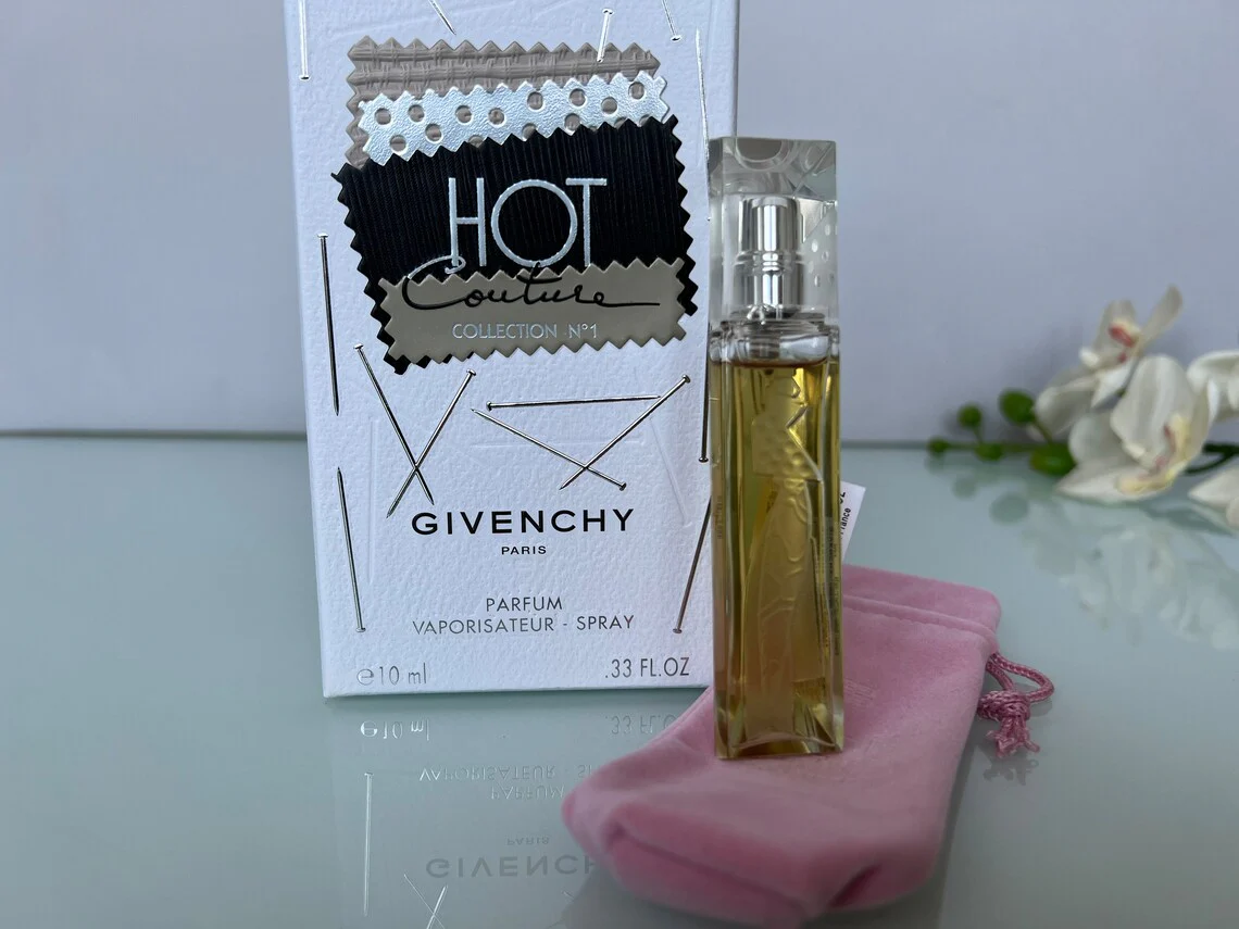 Hot Couture Collection No 1 Givenchy PARFUM 10ml /0.33 FL.OZ. Spray Vintage (2000) Rare Perfume For Women alternate view
