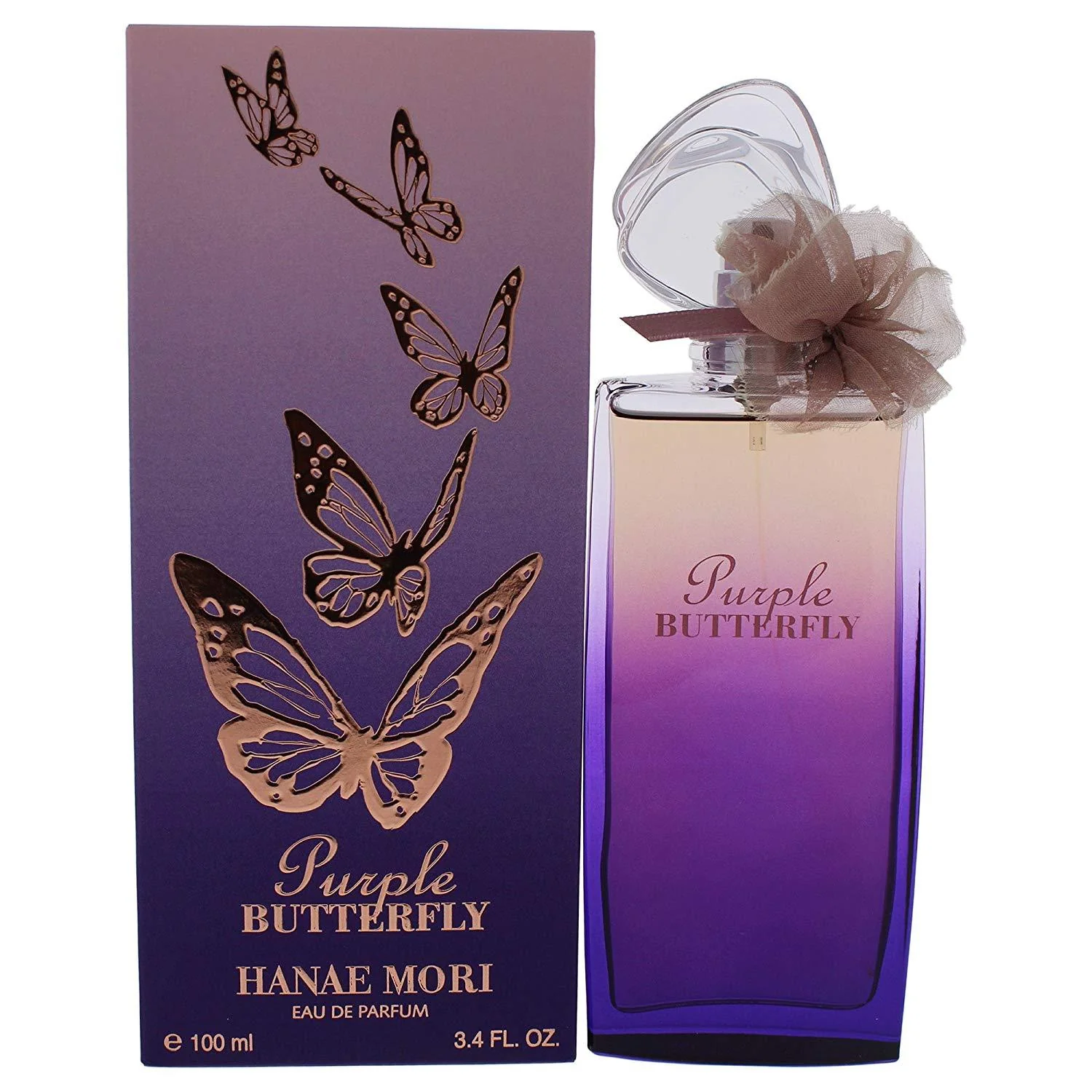 Hanae Mori Purple Butterfly By Hanae Mori Eau de Parfum Spray For Women alternate view